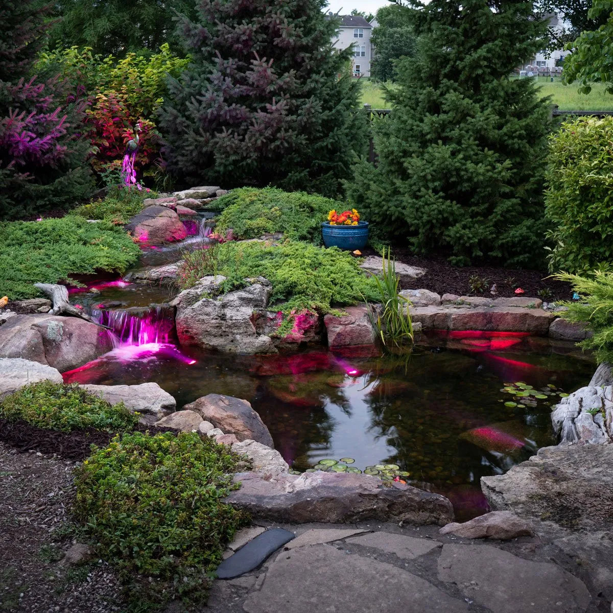 Medium Deluxe Pond Kit 11' x 16' w / AquaSurge 2000 - 4000 Adjustable Flow Pond Pump