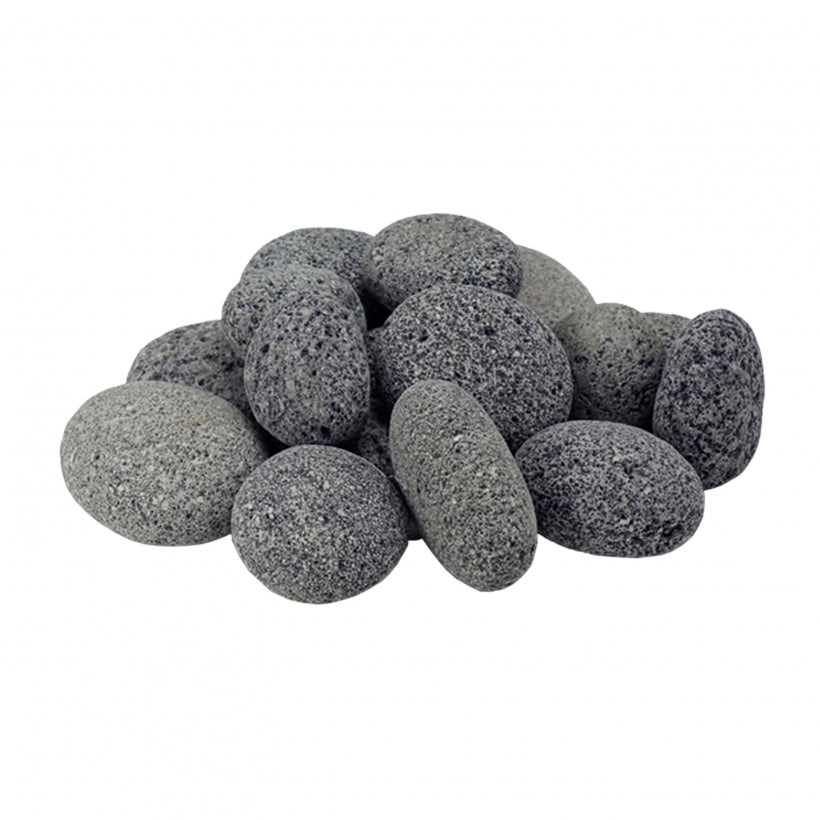 Large Tumbled Lava Stone - 25 lb / 11.3 kg
