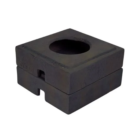 Spillway Bowl Stand - Iron Ore - 4" H (10 cm) - 2 - Pack