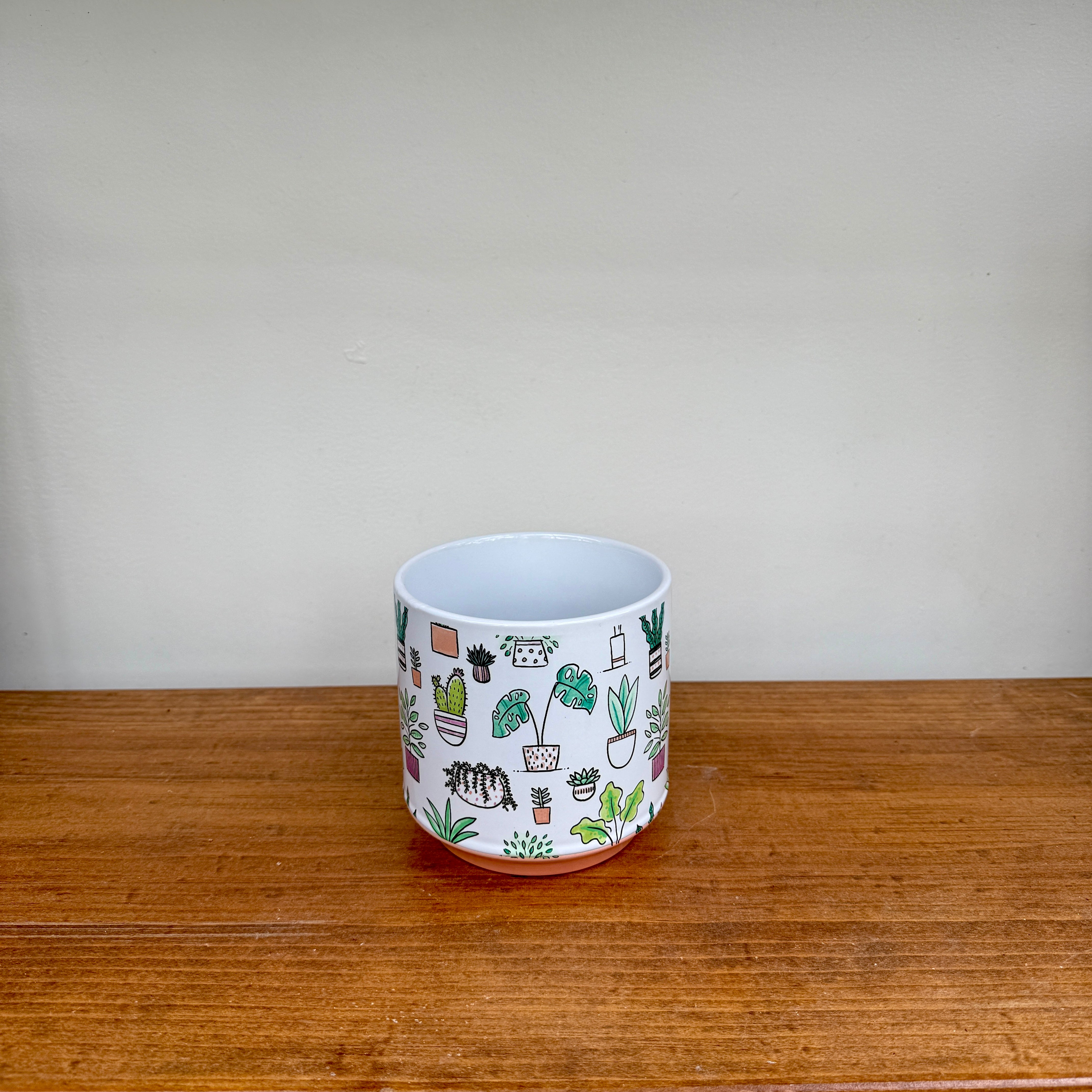 Plant Icon Pot - 4.75" x 4.5"