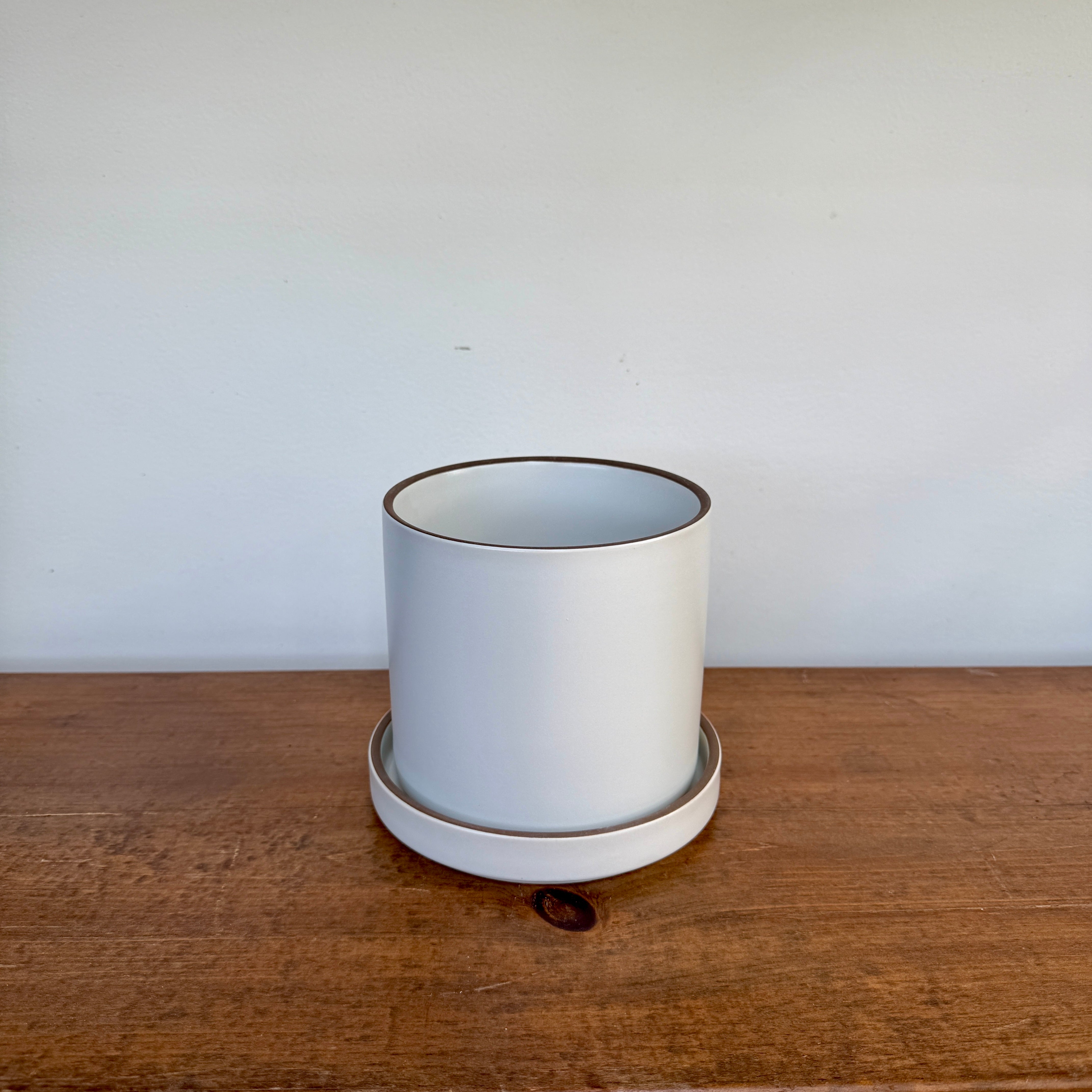 Author Pot with Saucer - 6.25"x 5.75"