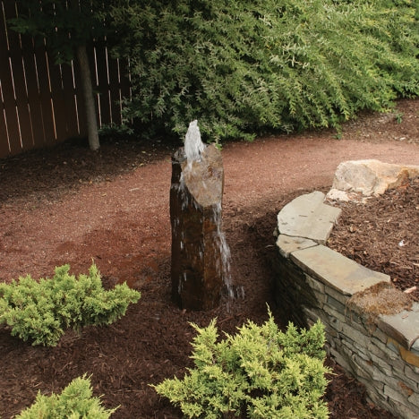 Natural Mongolian Basalt Column 24" H (61 cm)