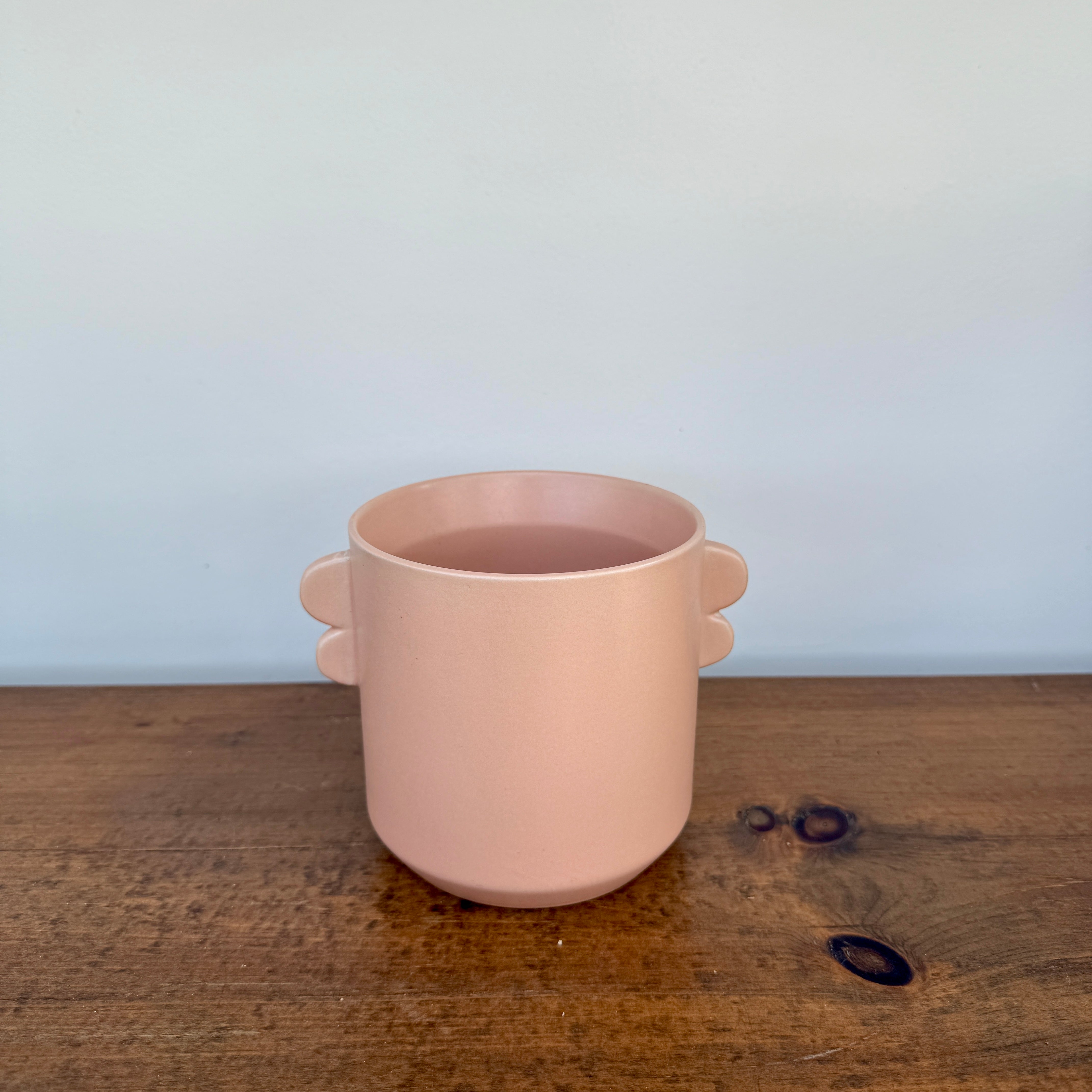 Jamye Pot - 6.5" x 5" x 5" - Coral