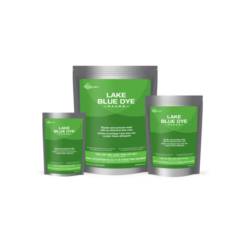 Lake Blue Dye Packs (Qty 4) 1 lb / 450 g