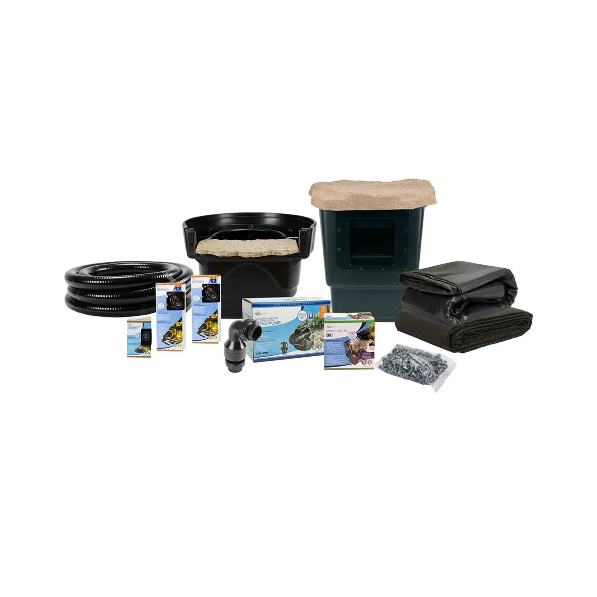Medium Pond Kit 11' x 16' w / AquaSurge 2000 - 4000 Pond Pump