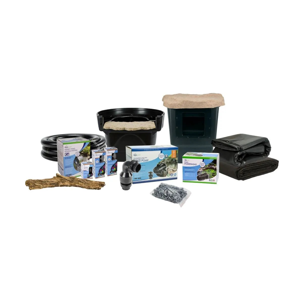 Medium Deluxe Pond Kit 11' x 16' w / AquaSurge 2000 - 4000 Adjustable Flow Pond Pump