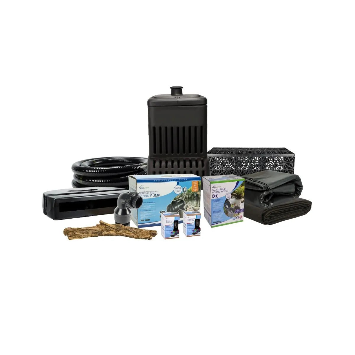 Medium Deluxe Pondless Waterfall Kit 16' Stream w / AquaSurge 2000 - 4000 Adjustable Flow Pond Pump