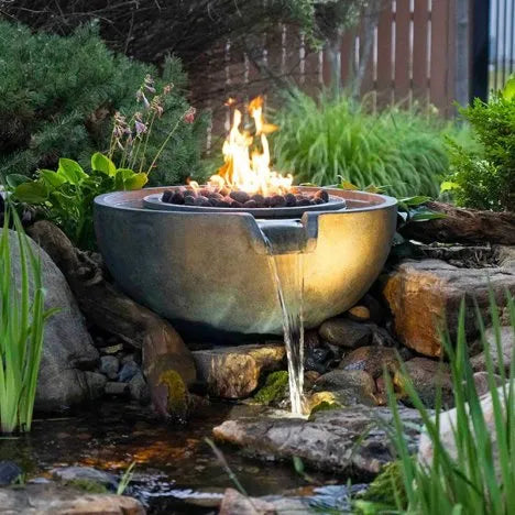 Fire And Water Spillway Bowl