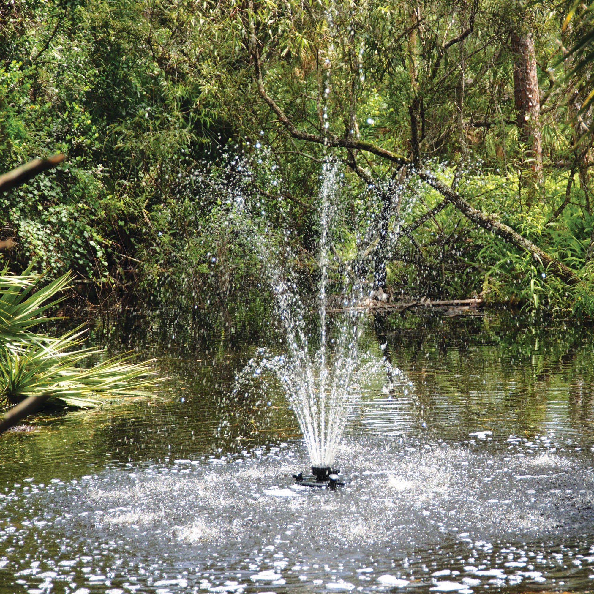 1/4 HP Floating Fountain w/ Lights