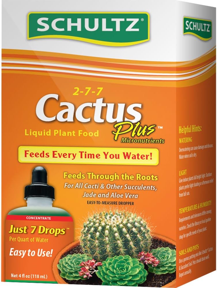 Schultz Liquid Cactus Plus Fertilizer 2-7-7