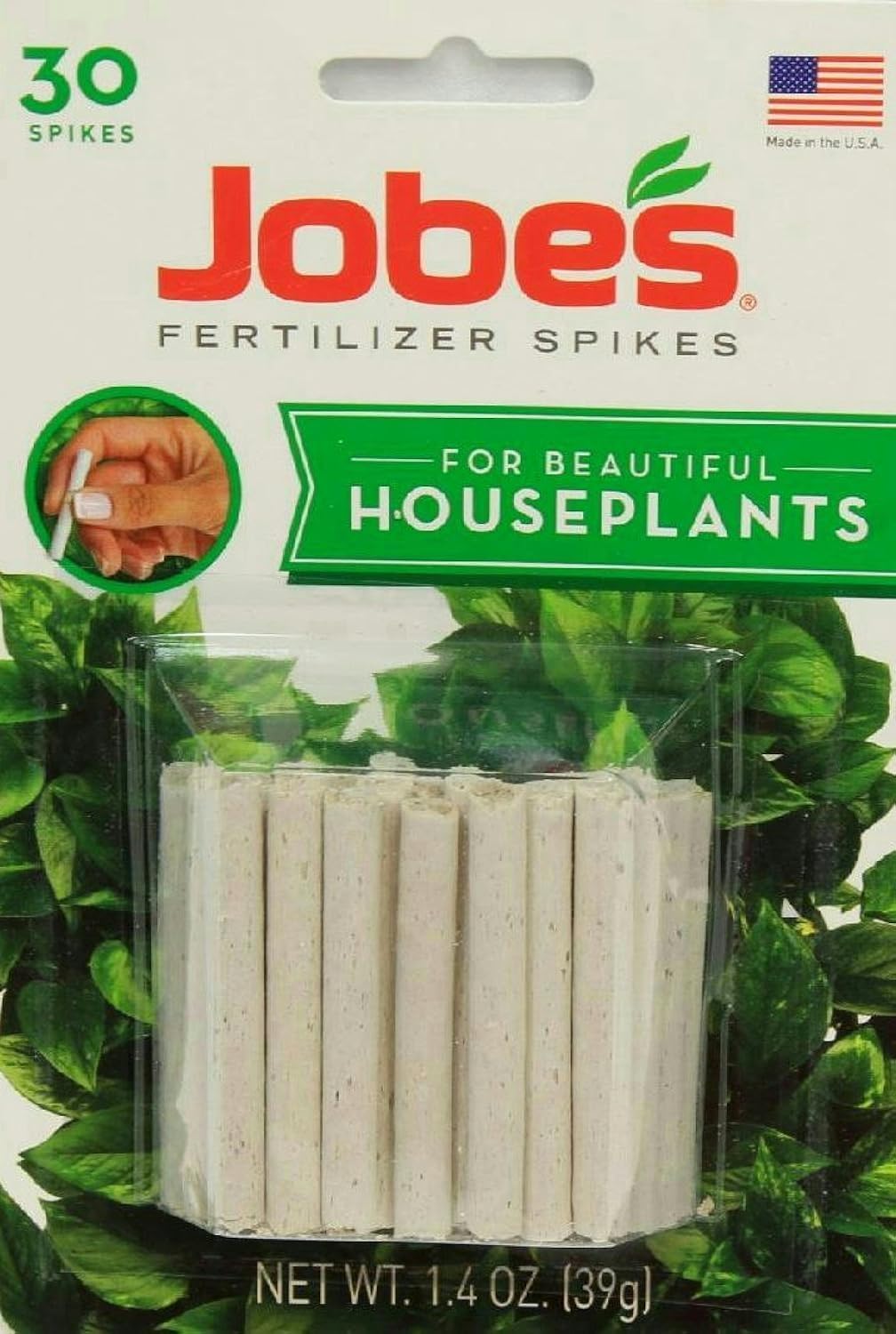 Jobe's Houseplants Fertilizer Spikes 13-4-5