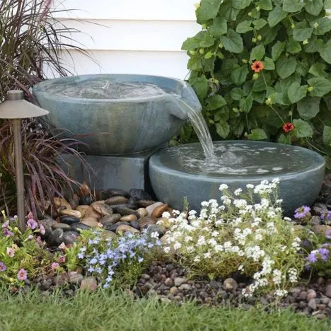 Spillway Bowl 19" And Basin 20" Fountain Kit