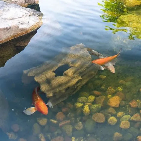 Faux Log Fish Cave