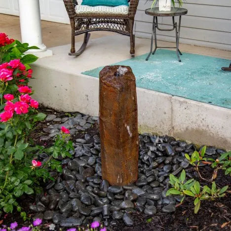 Faux Basalt Column - 18" H (46 cm)