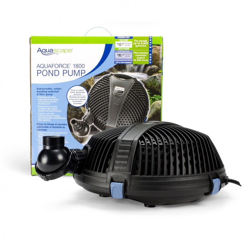 AquaForce 1800 Solids - Handling Pond Pump