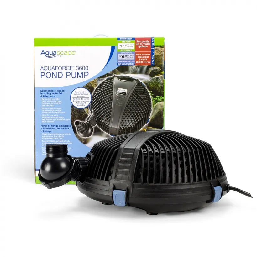 AquaForce 3600 Solids - Handling Pond Pump