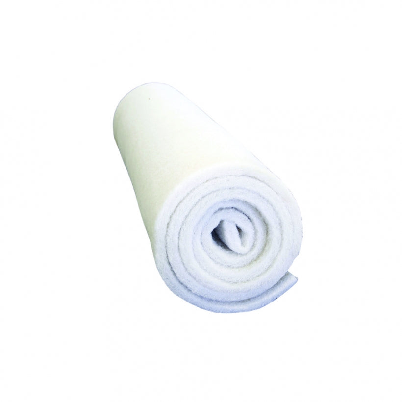 Coarse Filter Media Roll - 1" Thick - 10' L x 56" W (305 x 142 cm)