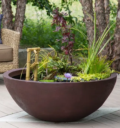 European Terra Cotta Patio Pond