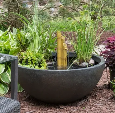 Green Slate Patio Pond