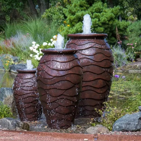 Scalloped Urn