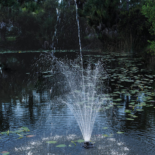 OASE 1/2 hp Floating Fountain with 3 LED Lights