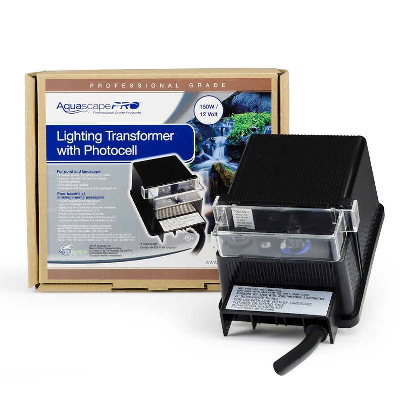 150-Watt Low Voltage Transformer With Photocell