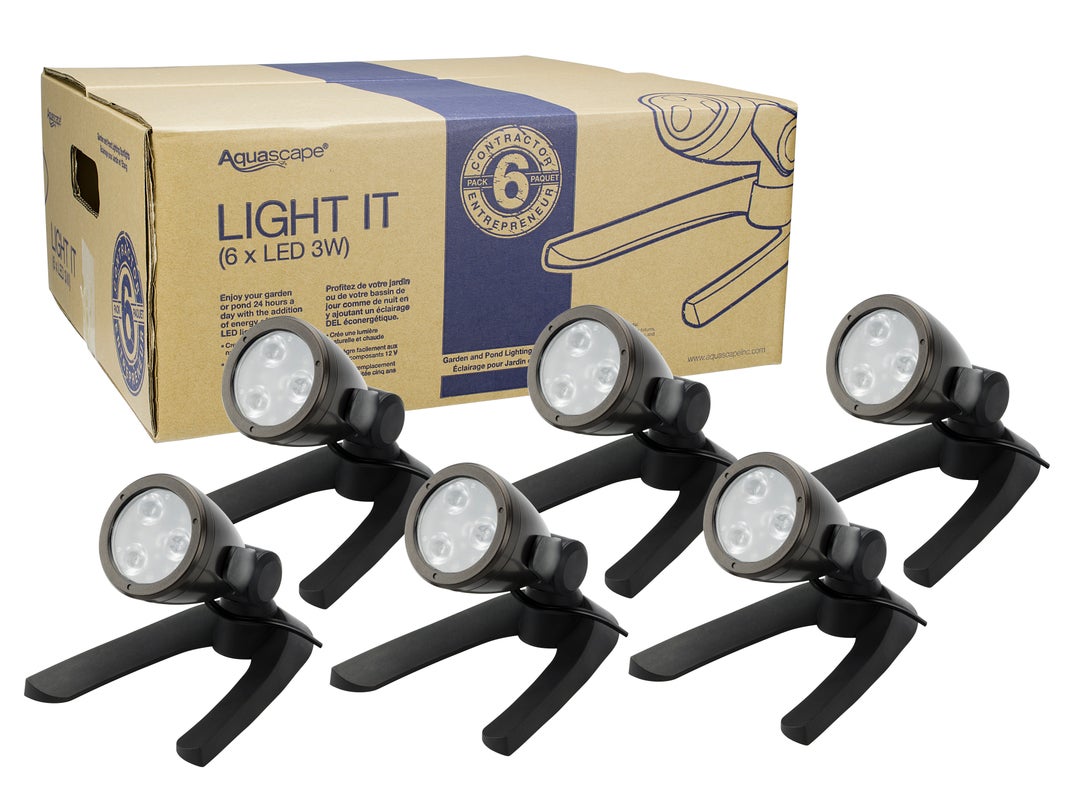 3-Watt Spotlight 6-pack