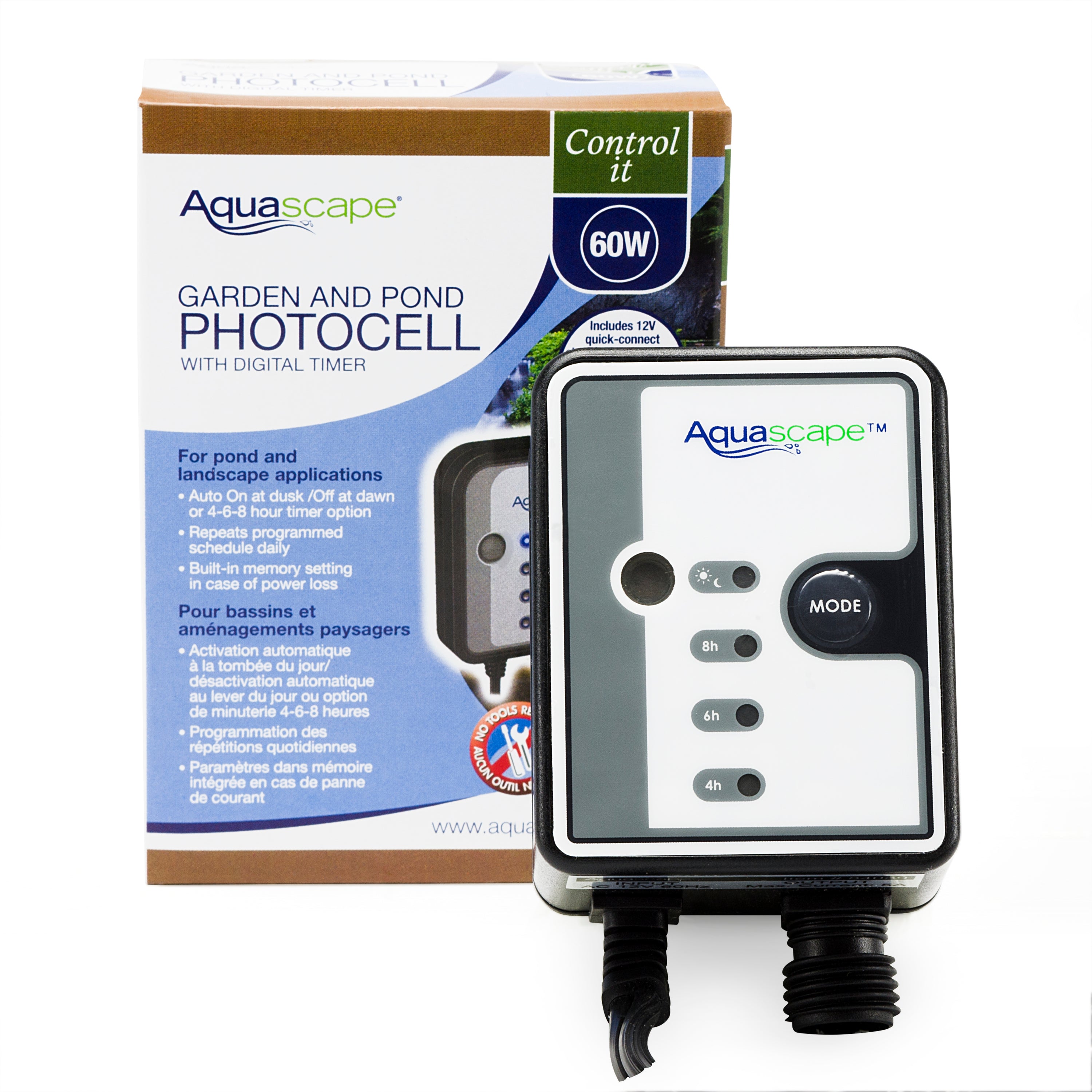Quick Connect Photocell With Digital Timer