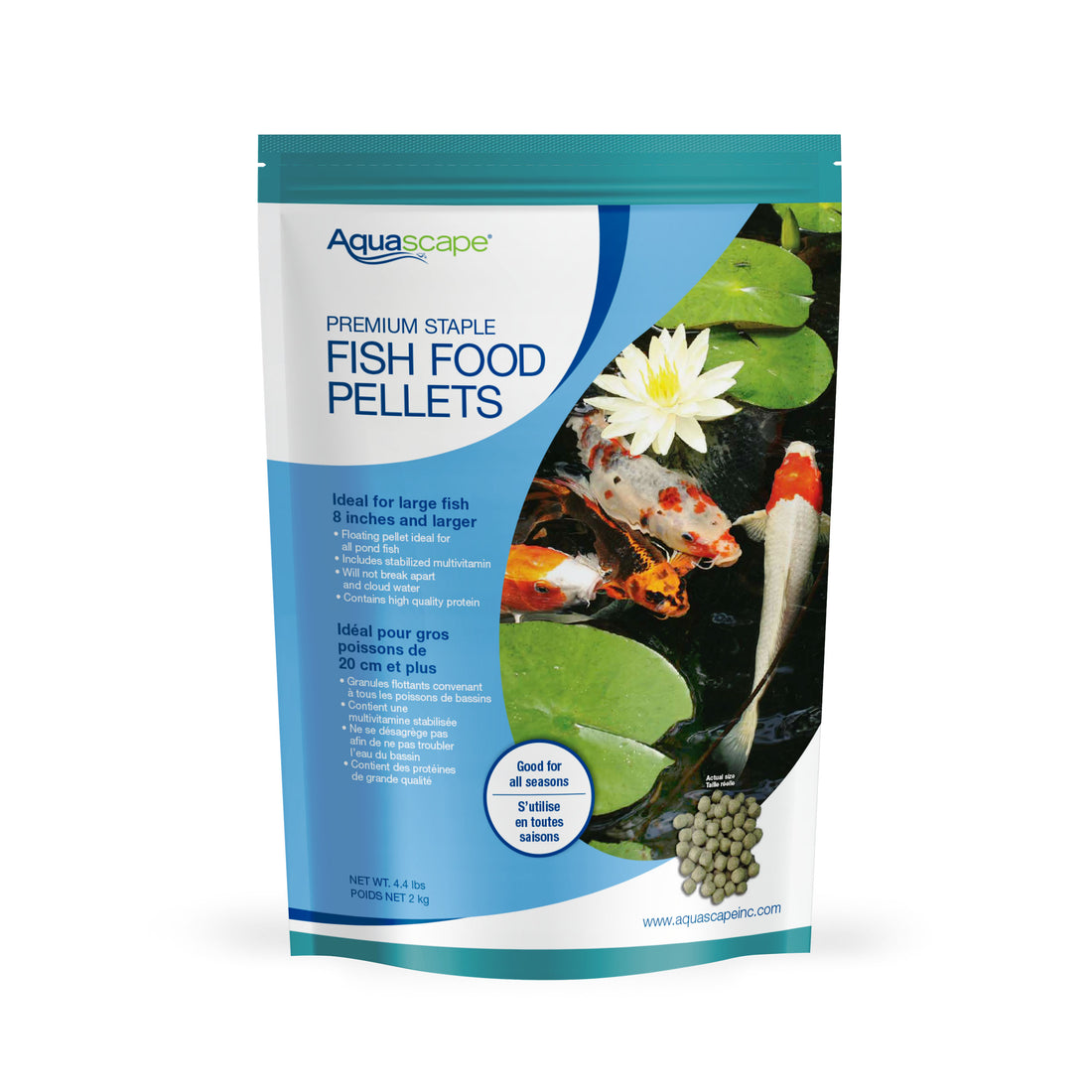 Premium Staple Fish Food - Large Pellets