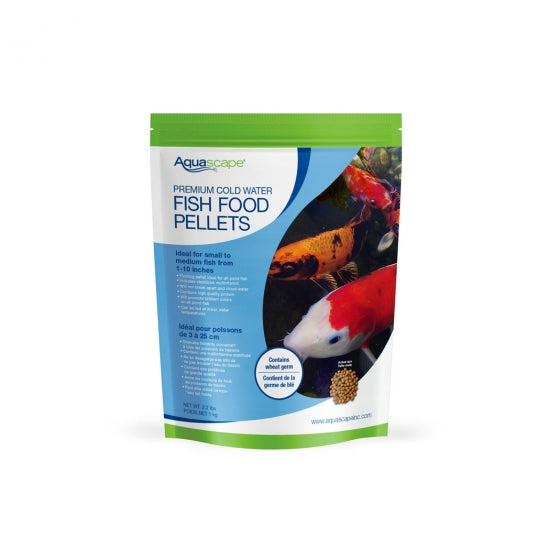 Premium Cold Water Fish Food - Small Pellets
