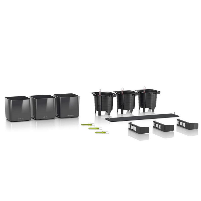 Lechuza CUBE Green Wall Kit - All-in-One - Smart-Watering Planter