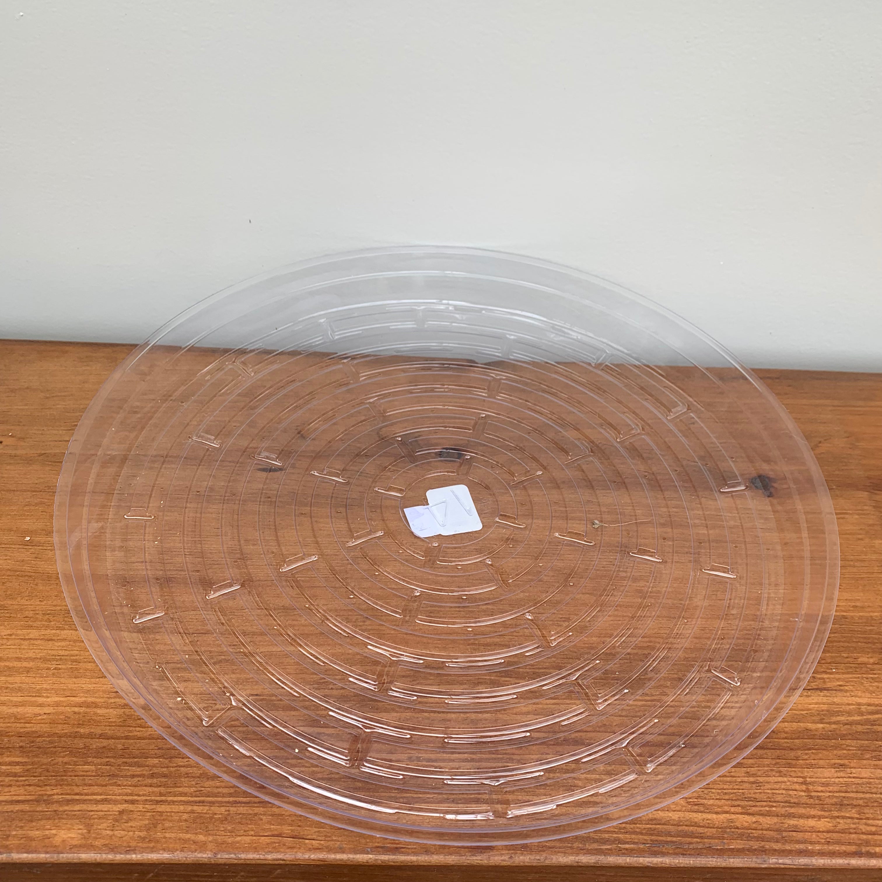 Saucer Clear Vinyl